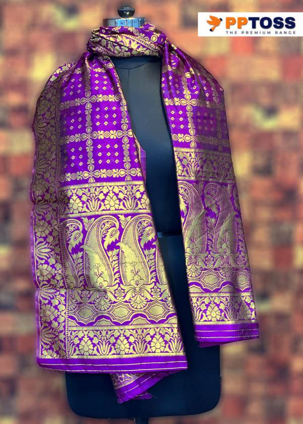 Pptoss Banarasi Silk Dupatta 10 Designer Fancy Banarasi Silk Dupatta Collection
